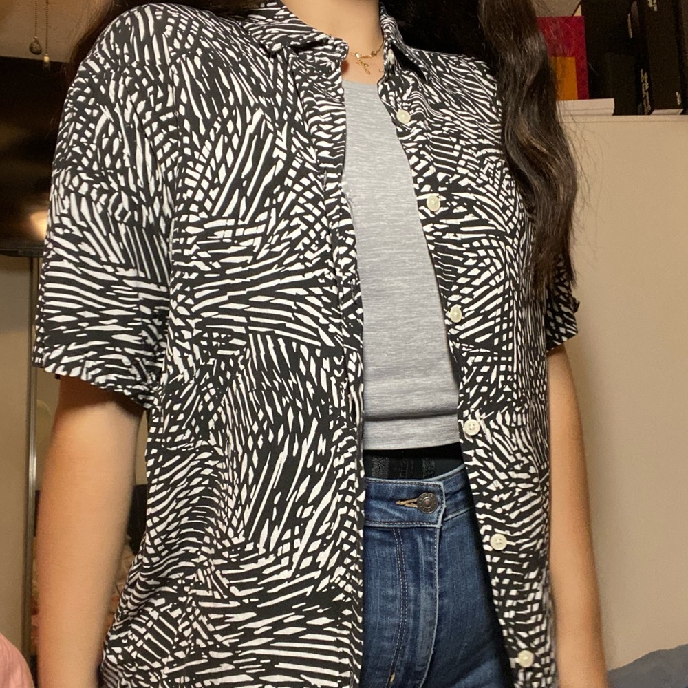 Zara button blouse (men or women)